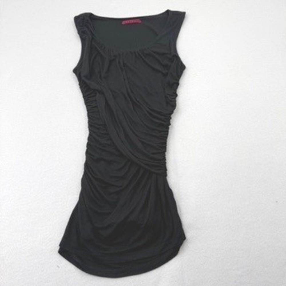 Velvet Ruched Bodycon Dress Women S Black Jersey Goth Whimsigoth Y2K Chic Dark